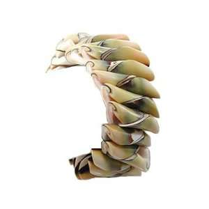   Sophisticated Sea Shell Stretchable Bracelet   Gems Couture: Jewelry