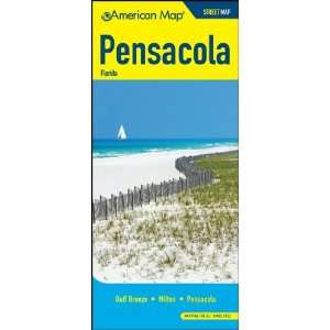    American Map 614628 Pensacola Florida Street Map: Office Products