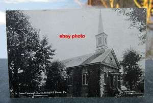 ST. JAMES EPISCOPAL CHURCH, SCHUYLKILL HAVEN, PA millar  