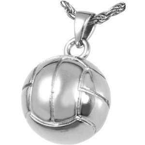  Silver Cremation Jewelry: Volley Ball: Jewelry