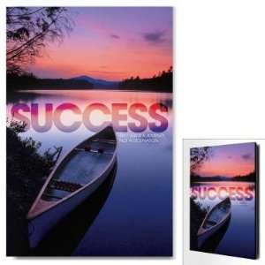  Successories Success Canoe Infinity Edge Wall Decor: Home 