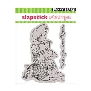  Penny Black Cling Rubber Stamp 4X5 Fly Away: Home 