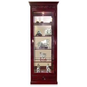  Rosewood Ming Design Display Cabinet: Home & Kitchen