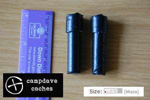MAGNETIC NANO GEOCACHE TUBE CONTAINERS   GEOCACHING  