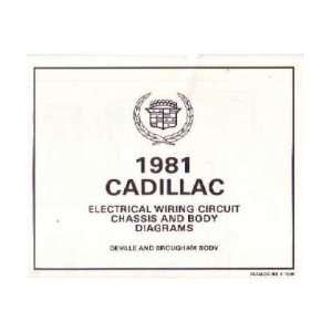  1981 CADILLAC BROUGHAM DEVILLE Wiring Diagrams: Automotive