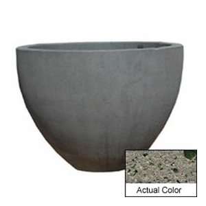   Round Planter   Weatherstone Glass C14 60x42 Patio, Lawn & Garden