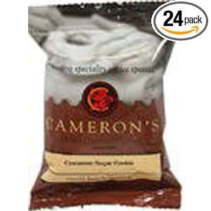 CAMERONS Ground Coffee, Raspberries N Cream, 1.75 Ounce (Pack of 24 