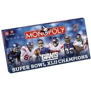  New York Giants NFL Super Bowl Monopoly: Sports & Outdoors