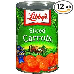 Libbys Sliced Carrots, 14.5 Ounce Cans (Pack of 12):  