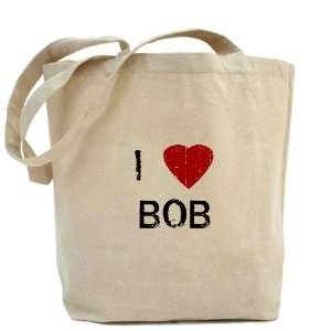  I Heart BOB Vintage Vintage Tote Bag by CafePress: Beauty