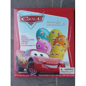  Disney Pixar Cars Easter Egg Coloring Kit: Home & Kitchen