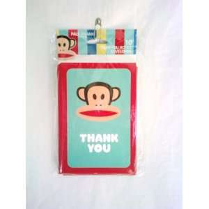  Paul Frank Julius the Monkey 10 Thank You Cards 
