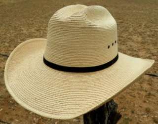 NEW SunBody Hats CATTLEMAN Guatemalan Palm Leaf Straw Western Cowboy 