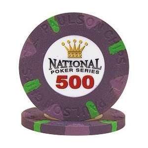  Sample Pack  Paulson® National Poker Series Poker Chips 