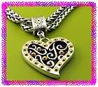 BRIGHTON GATE OF LOVE HEART Chunky Chain Necklace NWotag
