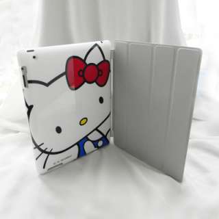 Hello Kitty Hard Case Cover + Stand Holder for iPad 2  