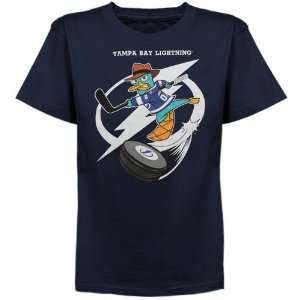   Phineas & Ferb Agent P T Shirt   Navy Blue: Sports & Outdoors