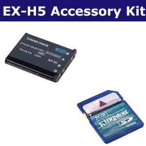  Casio Exilim EX H5 Digital Camera Accessory Kit includes 