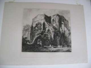 St. Johns Church, Chester, Etching by G. Cuitt, 1811  