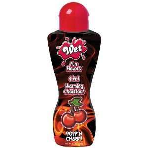  Wet Poppn Cherry 8.6 Oz   Lubricants and Oils: Health 