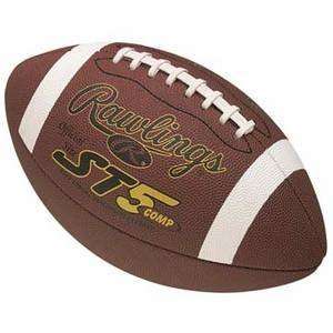  Rawlings ST5 Composite Football, Official Size Sports 