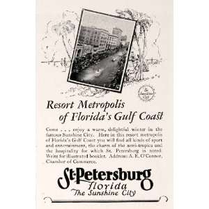  1926 Ad St. Petersburg Florida Chamber Commerce Gulf Coast 