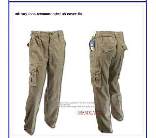 Mens Cargo pants Military Casual Working outdoor Survival game pants 