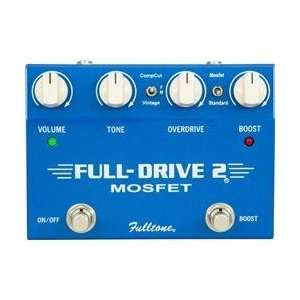  Fulltone Fulldrive2 MOSFET Overdrive/Clean Boost Guitar 