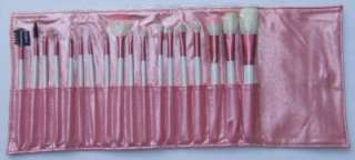 18pc makeup brush set +Bonus 10 eyeshadow sponge brush  