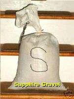 Montana Sapphire Spokane Gravel Aprox 32 lbs. Home Mine  