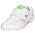 NEW Lacoste Protect MN SPJ White Multi Rainbow Leather Casual Kids 