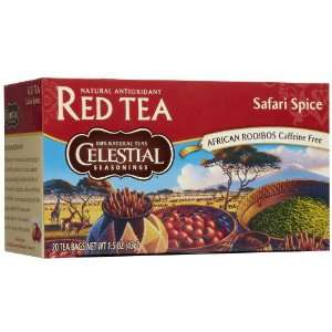 Celestial Seasonings Safari Spice Red Tea Bags, 20 ct, 6 pk  