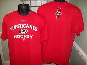 Carolina Hurricanes Hockey RED Progression Short Sleeve T Shirt sz 