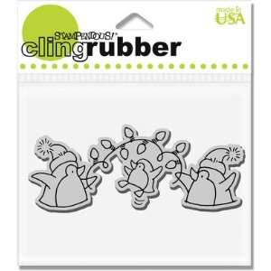    Cling Penguin Games   Cling Rubber Stamp: Arts, Crafts & Sewing