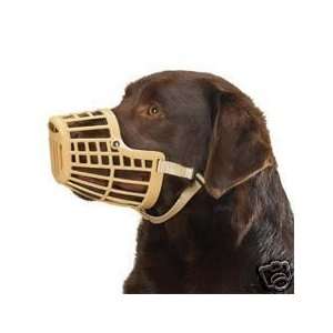  Guardian Gear Dog Basket Muzzle TAN Size EXTRA LARGE 