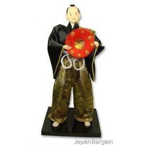  Oriental Japanese Samurai Doll Figurines 13295 C