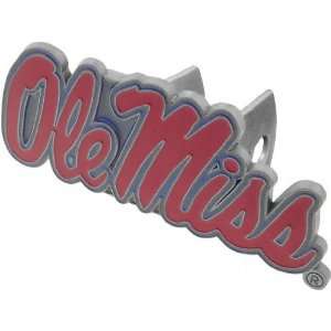  Mississippi Rebels Trailer Hitch Cover: Sports & Outdoors