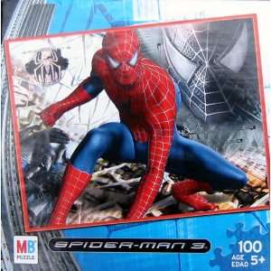  Spiderman 3 Spiderman Pose in Web 100pc. Puzzle Toys 