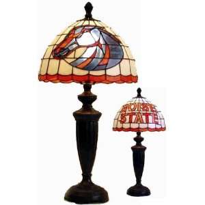  Boise State University Stained Glass Desk Lamp: Kitchen 