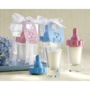  Candle Babys First Bottle Glass Pink (6 sets of 4 per order) Baby 