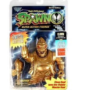  Spawn Series 1 > Gold Clown Action Figure: Toys & Games