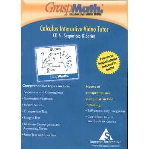   Interactive Video Tutor CD/ROM #6 Sequences & Series