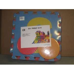  ABC And Animal Colored Puzzle Mat: Toys & Games