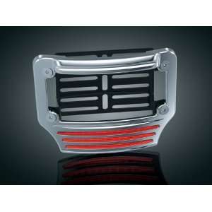   LED Lighted License Plate Frame With Tri Light 3152: Automotive