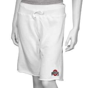   Ladies White Comfy Bermuda Shorts 