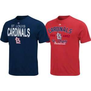 St. Louis Cardinals Athletic History Primary/Secondary Color 2 T Shirt 