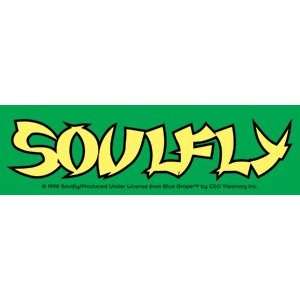  SOULFLY GREEN STICKER Toys & Games