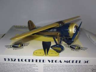 Spec Cast Eastwood Auto Lockheed Vega 5C Airplane Bank  