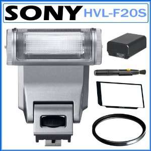  Sony HVL F20S Flash for Sony NEX Cameras + 49mm Filter 