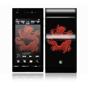  Sony Ericsson Satio Decal Skin Sticker   Dragonseed 